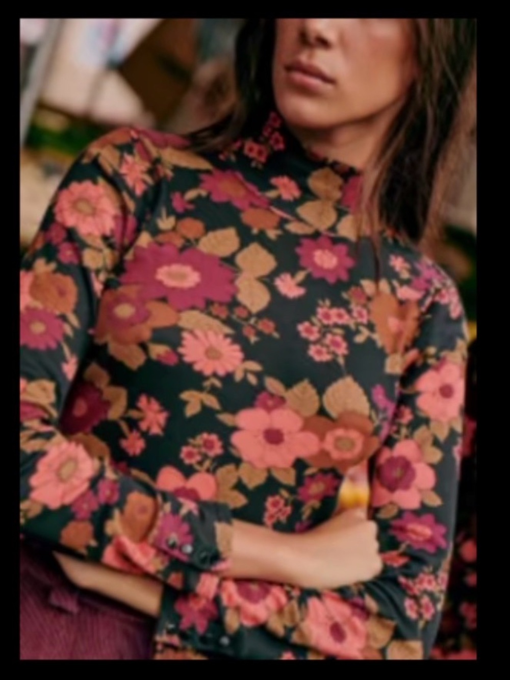 Sezane Felix Jumper Garden - Size S
